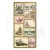 Zestaw papierów z elementami do wycięcia 15x30cm Our Way SBBV17 Stamperia 9