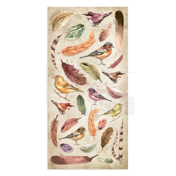 Zestaw papierów z elementami do wycięcia 15x30cm Our Way SBBV17 Stamperia 22