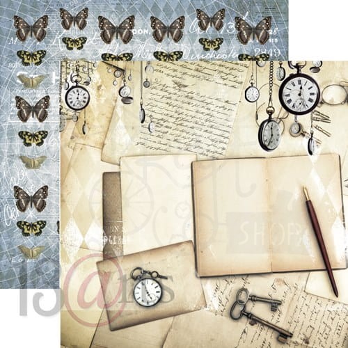 Zestaw papierów 30x30 Back in Time ARTBIT00 13arts 6