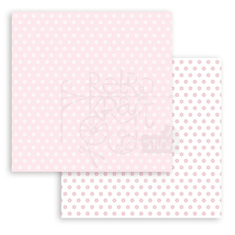 Zestaw papierów 20x20cm Babydream Pink SBBS58 Stamperia 9