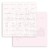 Zestaw papierów 20x20cm Babydream Pink SBBS58 Stamperia 10