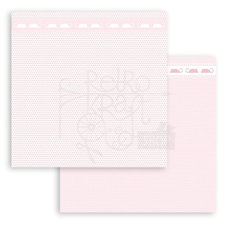Zestaw papierów 20x20cm Babydream Pink SBBS58 Stamperia 12