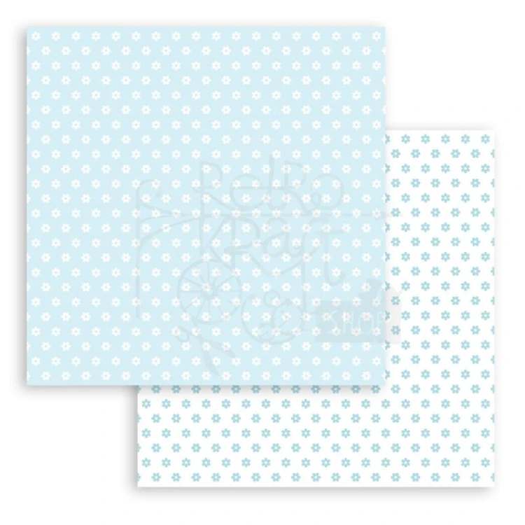 Zestaw papierów 20x20cm Babydream Blue SBBS56 Stamperia 9