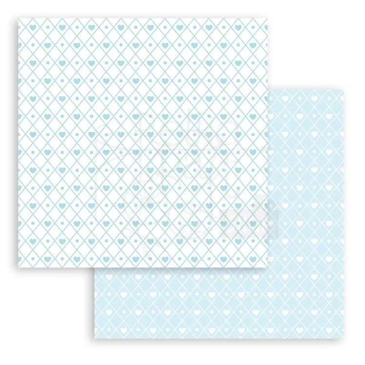Zestaw papierów 20x20cm Babydream Blue SBBS56 Stamperia 11