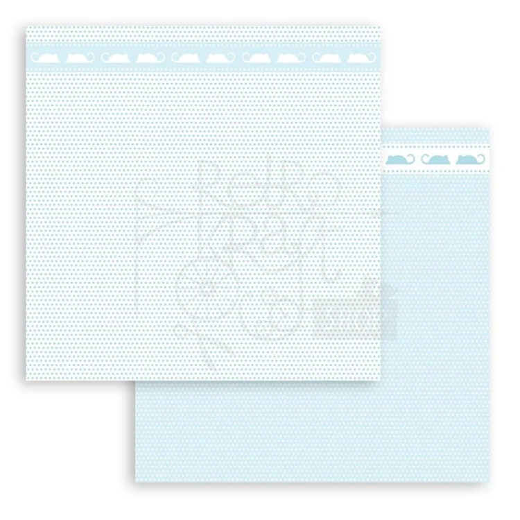 Zestaw papierów 20x20cm Babydream Blue SBBS56 Stamperia 12