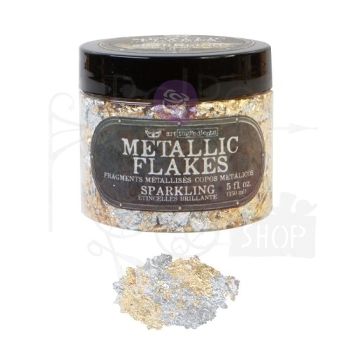 Płatki Finnabair Art Ingredients Fine Metallic Flakes 150ml - Sparkling 968847 Prima