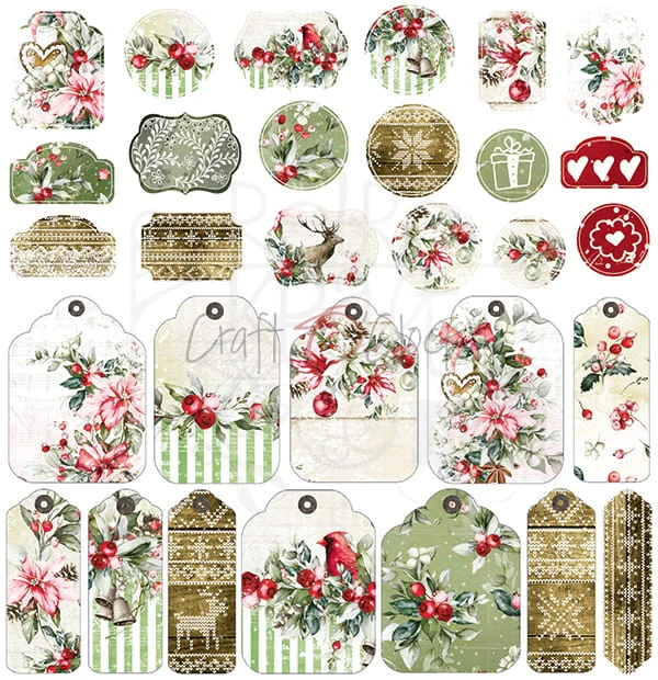 Zestaw papierów 30x30 Warm and Peaceful CC-C48-WP-00 Craft O'Clock 8