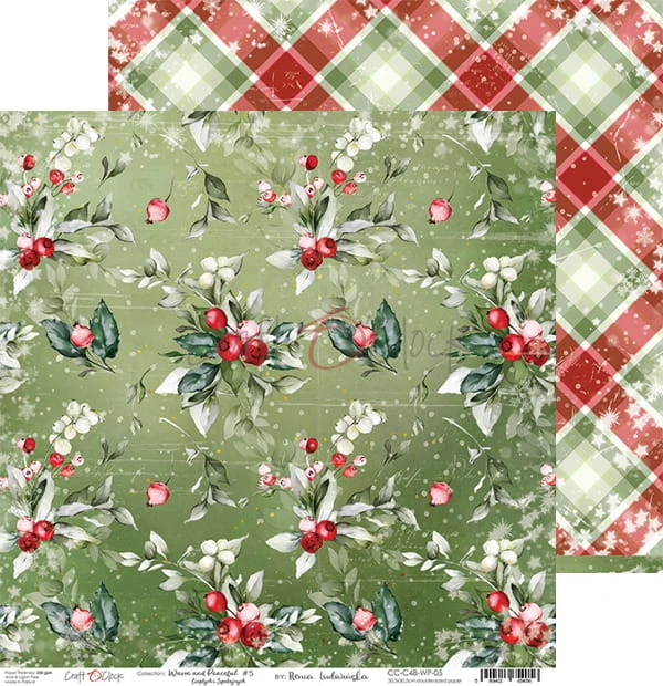 Papier 30x30 Warm and Peaceful 05 CC-C48-WP-05 Craft O'Clock