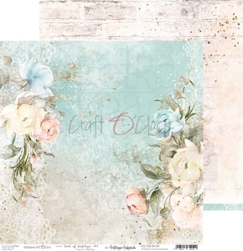 Zestaw papierów 30x30 Scent of Nostalgia CC-F22-SN-00 Craft O'Clock 1