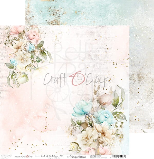 Zestaw papierów 30x30 Scent of Nostalgia CC-F22-SN-00 Craft O'Clock 2