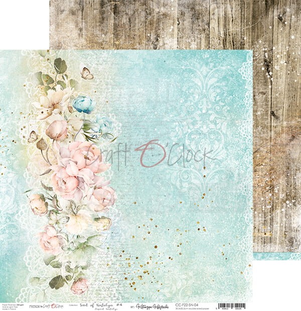 Zestaw papierów 30x30 Scent of Nostalgia CC-F22-SN-00 Craft O'Clock 4