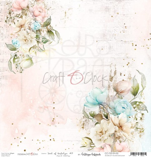 Papier 30x30 Scent of Nostalgia 02 CC-F22-SN-02 Craft O'Clock 1