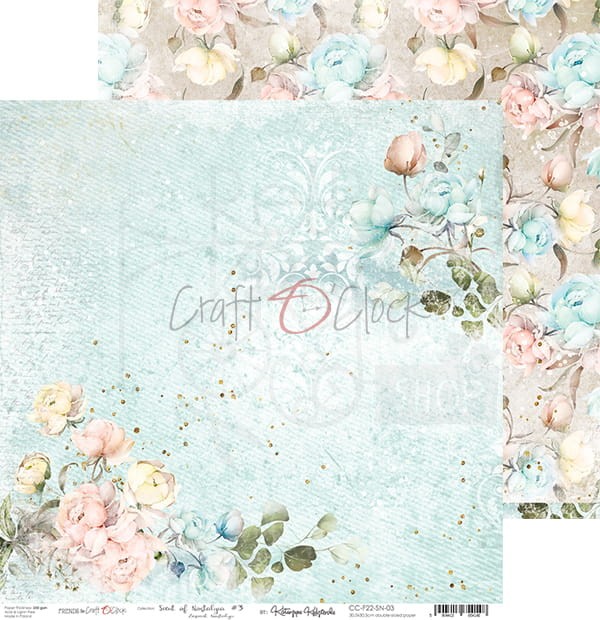 Papier 30x30 Scent of Nostalgia 03 CC-F22-SN-03 Craft O'Clock
