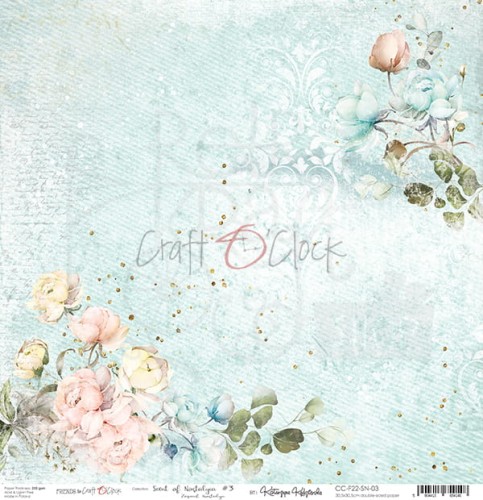 Papier 30x30 Scent of Nostalgia 03 CC-F22-SN-03 Craft O'Clock 1