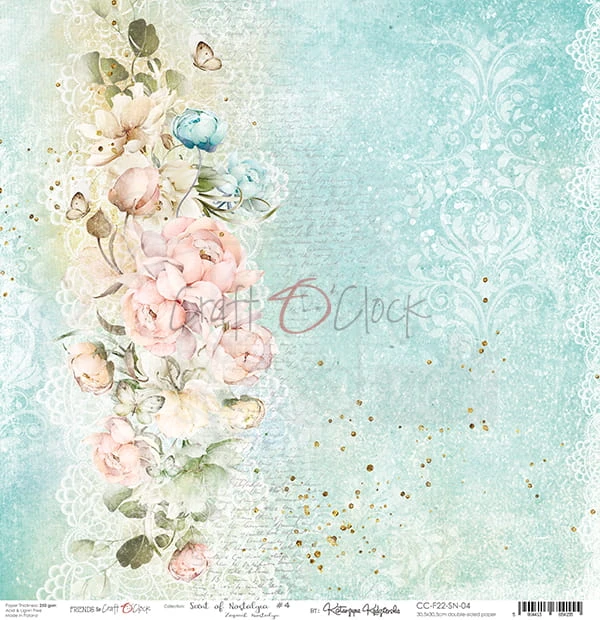 Papier 30x30 Scent of Nostalgia 04 CC-F22-SN-04 Craft O'Clock 1
