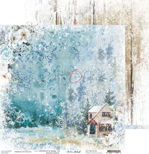 Papier 30x30 Holidays in Snow 02 CC-F20-HS-02 Craft O'Clock