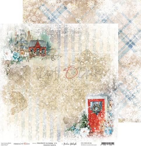 Papier 30x30 Holidays in Snow 04 CC-F20-HS-04 Craft O'Clock