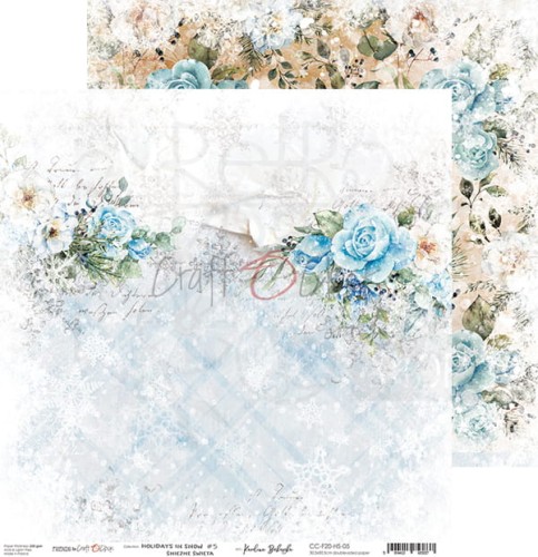 Papier 30x30 Holidays in Snow 05 CC-F20-HS-05 Craft O'Clock