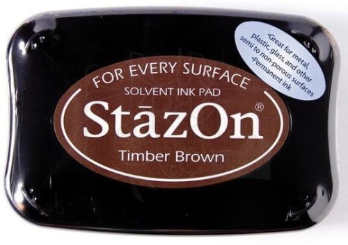 Tusz do stempli StazOn Timber brown brązowy SZ-000-041 Tsukineko