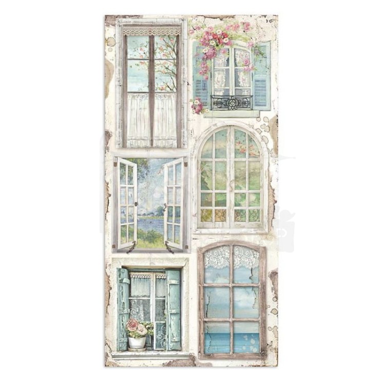 Zestaw papierów z elementami do wycięcia 15x30 Passion SBBV02 Stamperia
