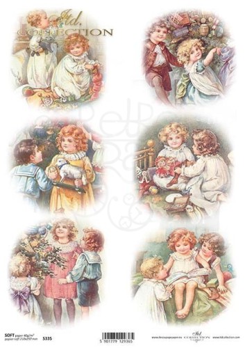 Papier decoupage SOFT A4 Dzieci 1 S0335 ITD Collection