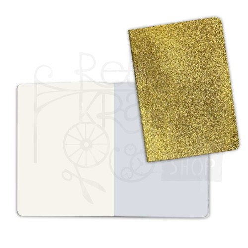 Zeszyt A5 okładka Stone Paper Gold złoty KC85RG Stamperia