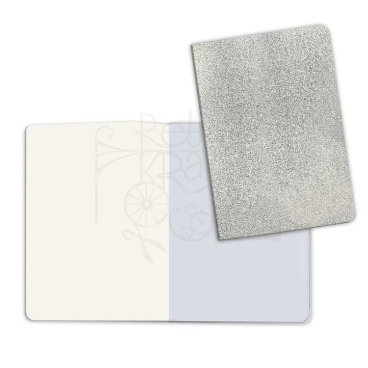 Zeszyt A5 okładka Stone Paper Silver srebrny KC85RS Stamperia