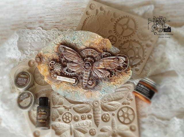 Foremka silikonowa 20x13 Mecha Moth Finnabair 969400 Prima