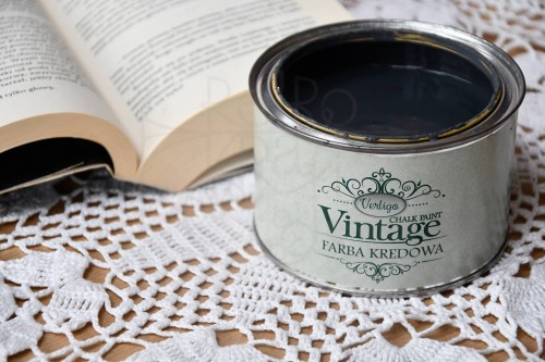 Farba kredowa Chalk Paint Smoke Black 400ml Vertigo 2