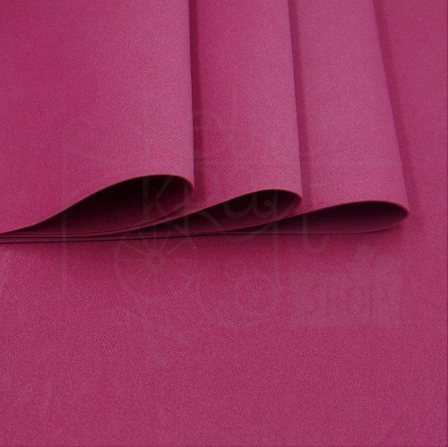 Pianka foamiran 30x35cm - burgund