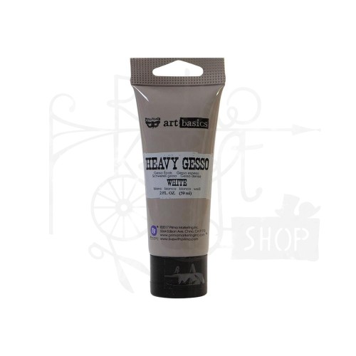 Gesso białe Art Basics Heavy Gesso White 59ml Finnabair 962951 Prima
