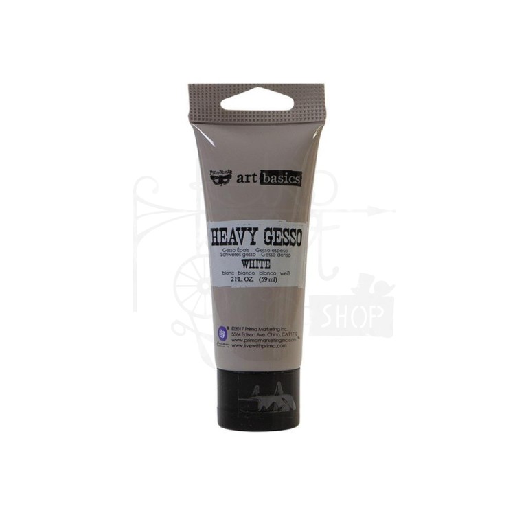 Gesso białe Art Basics Heavy Gesso White 59ml Finnabair 962951 Prima