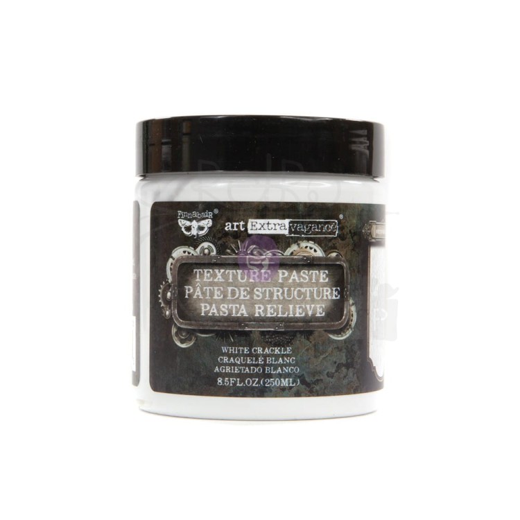 Pasta Art Extravagance Texture Paste White Crackle 250ml Finnabair 961503 Prima