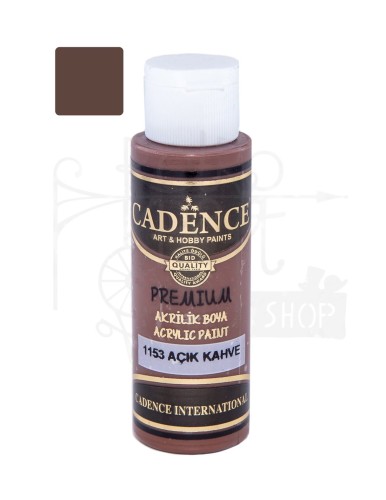 Farba akrylowa Premium jasny brąz 70ml P70-1153 Cadence
