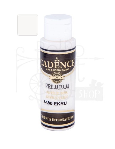 Farba akrylowa Premium ecru 70ml P70-6480 Cadence 1