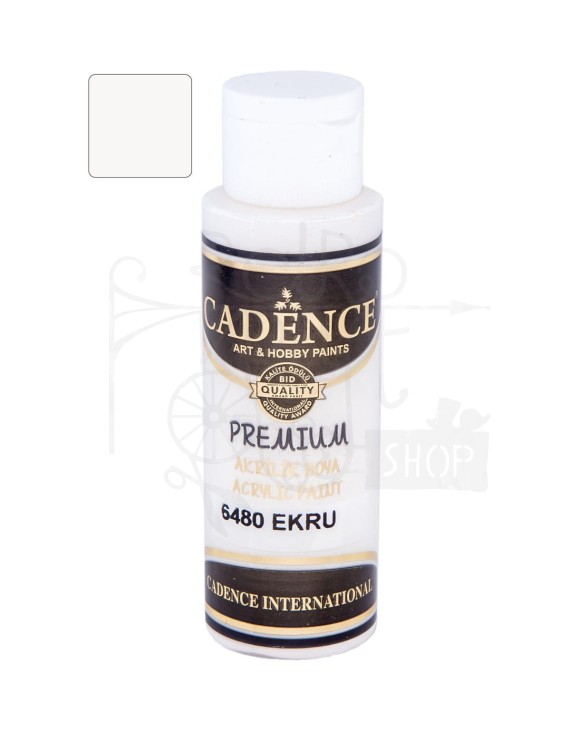 Farba akrylowa Premium ecru 70ml P70-6480 Cadence 1