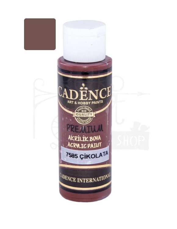 Farba akrylowa Premium czekoladowy 70ml P70-7585 Cadence