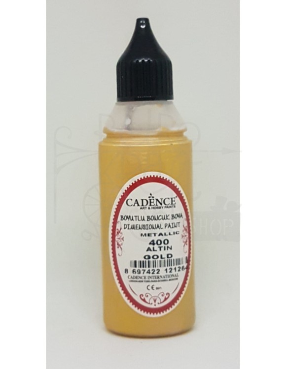 Konturówka metaliczna złoty 50ml CDP400 Cadence 1