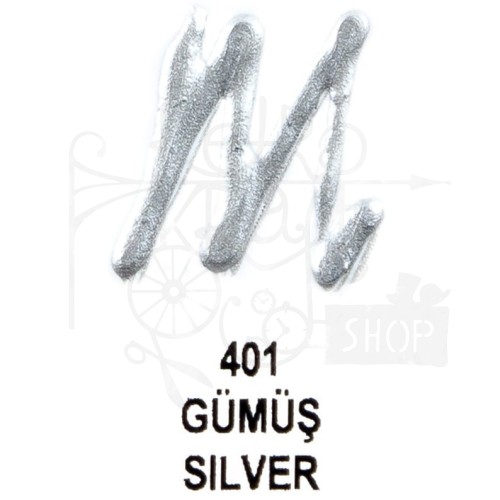 Konturówka metaliczna srebrny 50ml CDP401 Cadence