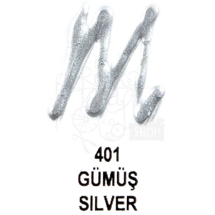 Konturówka metaliczna srebrny 50ml CDP401 Cadence