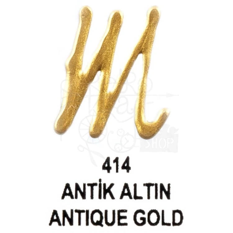 Konturówka metaliczna antyczne złoto 50ml CDP414 Cadence 1