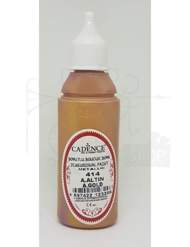 Konturówka metaliczna antyczne złoto 50ml CDP414 Cadence 2