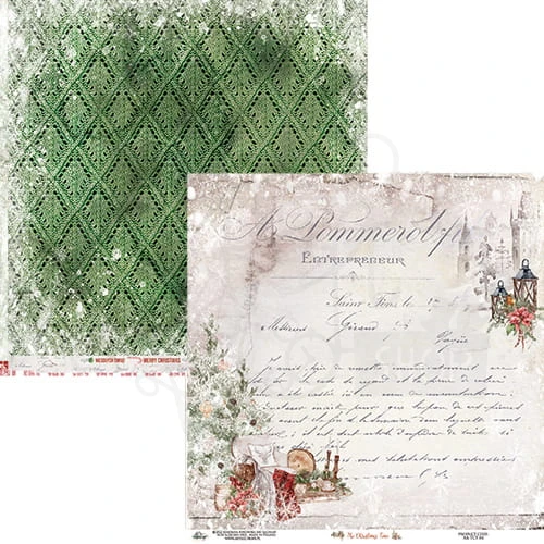 Zestaw papierów 20x20 The Christmas Time AA-TCT-08 Art Alchemy 4