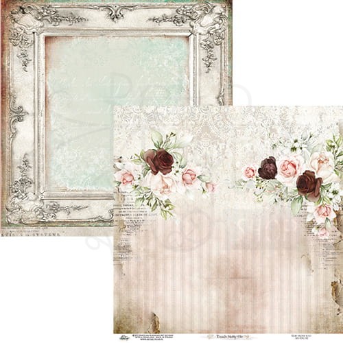 Zestaw papierów 20x20 Romantic Shabby Chick AA-RSC-08 Art Alchemy 2
