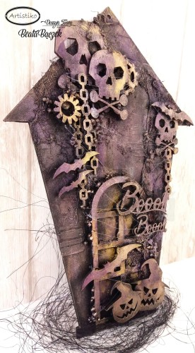 Booo!! - napis HDF Artistiko 2