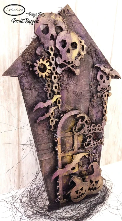 Booo!! - napis HDF Artistiko 2