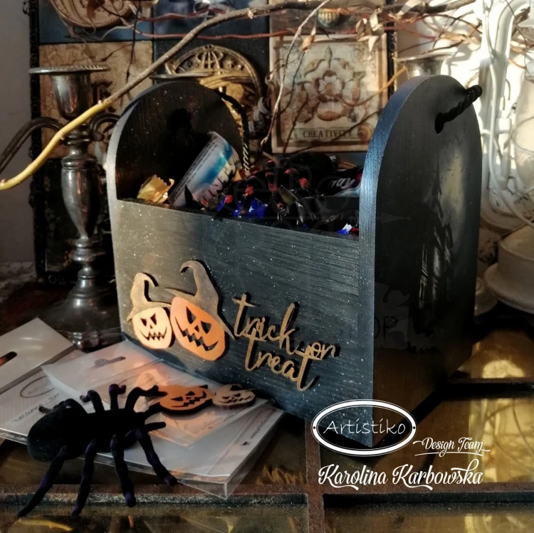 Trick or treat - napis HDF Artistiko 1