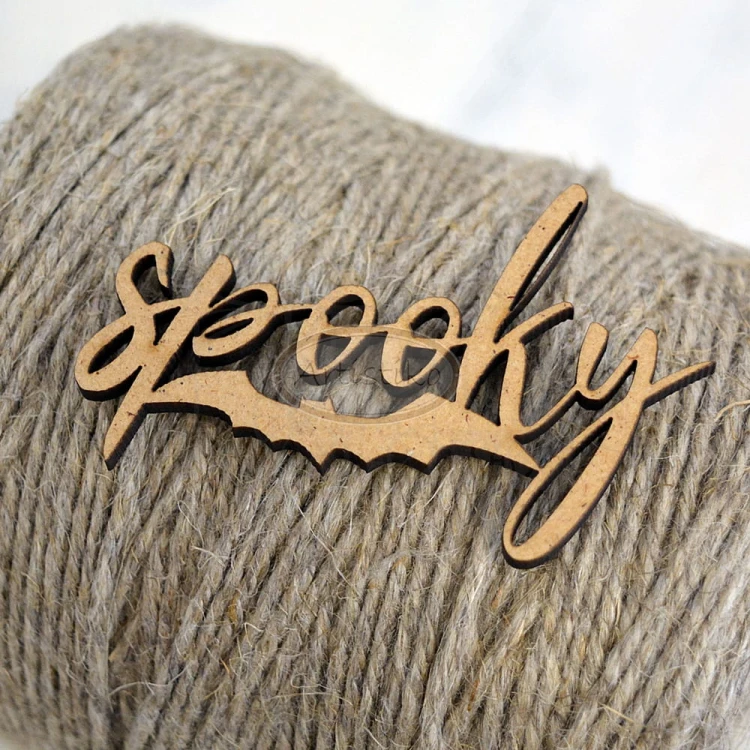 Spooky - napis HDF Artistiko
