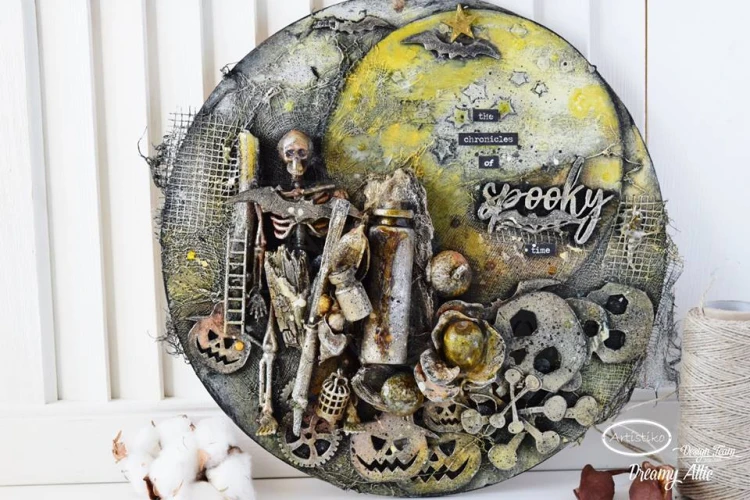 Spooky - napis HDF Artistiko 2