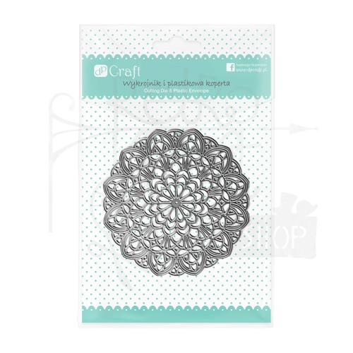 Wykrojnik - Serwetka 10x10cm JCMA-045 dpCraft 1